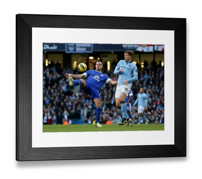 Framed Print : Gibson vs. Dzeko: A Draw at Etihad Stadium - Manchester City vs. Everton (Barclays Premier League, 01-12-2012) Framed Print : Gibson vs. Dzeko: A Draw at Etihad Stadium - Manchester City vs. Everton (Barclays Premier League, 01-12-2012)
