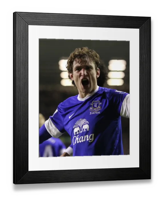 Framed Print : Jelavic's Double: Everton's Thrilling 2-1 Victory Over Tottenham Hotspur in the Premier League (December 9, 2012) Framed Print : Jelavic's Double: Everton's Thrilling 2-1 Victory Over Tottenham Hotspur in the Premier League (December 9, 2012)