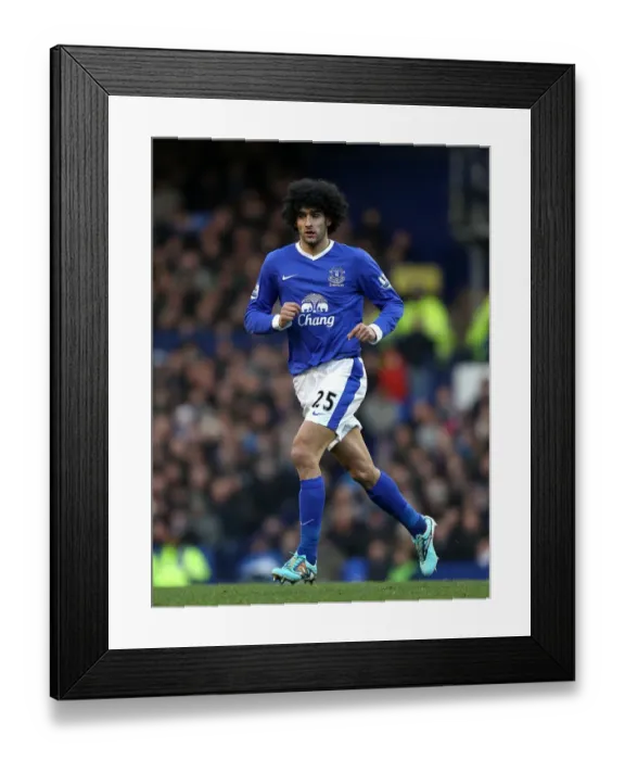 Framed Print : Marouane Fellaini's Brilliant Performance: Everton's Thrilling 2-1 Victory Over Tottenham Hotspur (December 9, 2012, Barclays Premier League, Goodison Park) Framed Print : Marouane Fellaini's Brilliant Performance: Everton's Thrilling 2-1 Victory Over Tottenham Hotspur (December 9, 2012, Barclays Premier League, Goodison Park)