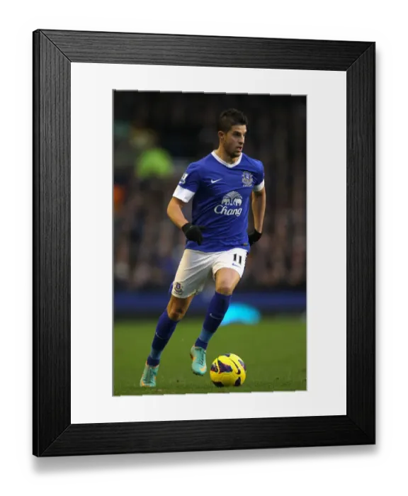 Framed Print : Mirallas Double Strike: Everton's Triumph Over Tottenham Hotspur in the Premier League (December 9, 2012 - Goodison Park) Framed Print : Mirallas Double Strike: Everton's Triumph Over Tottenham Hotspur in the Premier League (December 9, 2012 - Goodison Park)