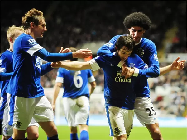 Leighton Baines's Stunner: Everton's 2-1 Win at Newcastle United (BPL, 02-01-2013)