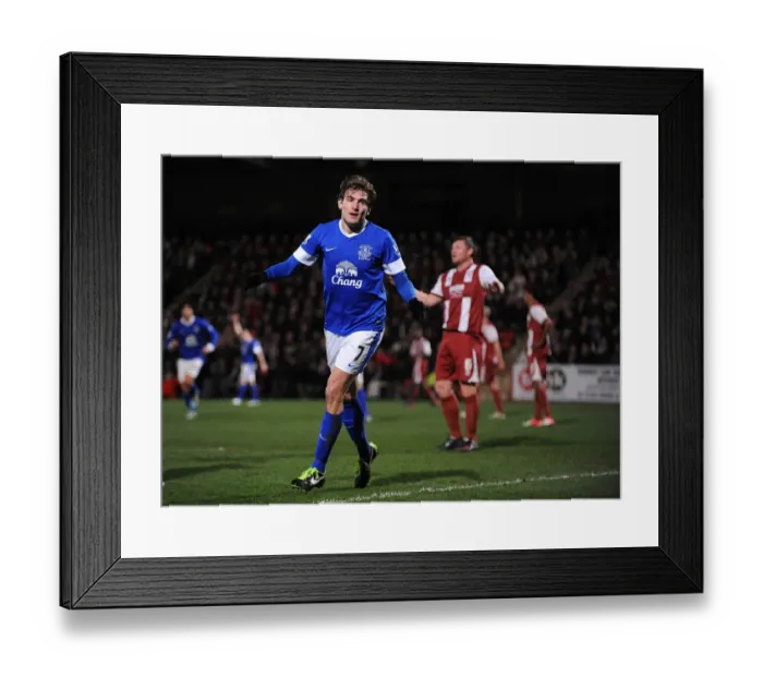 Framed Print : Jelavic's Opener: Everton's Thrilling 5-1 FA Cup Victory over Cheltenham Town (January 7, 2013) Framed Print : Jelavic's Opener: Everton's Thrilling 5-1 FA Cup Victory over Cheltenham Town (January 7, 2013)