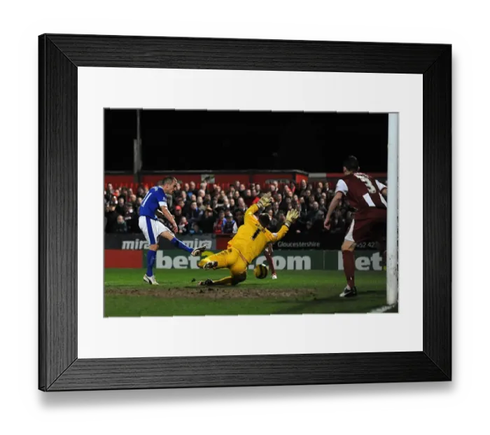 Framed Print : Everton's Dominant FA Cup Performance: Leon Osman Scores Hat-trick Against Cheltenham Town (7-1-2013) Framed Print : Everton's Dominant FA Cup Performance: Leon Osman Scores Hat-trick Against Cheltenham Town (7-1-2013)