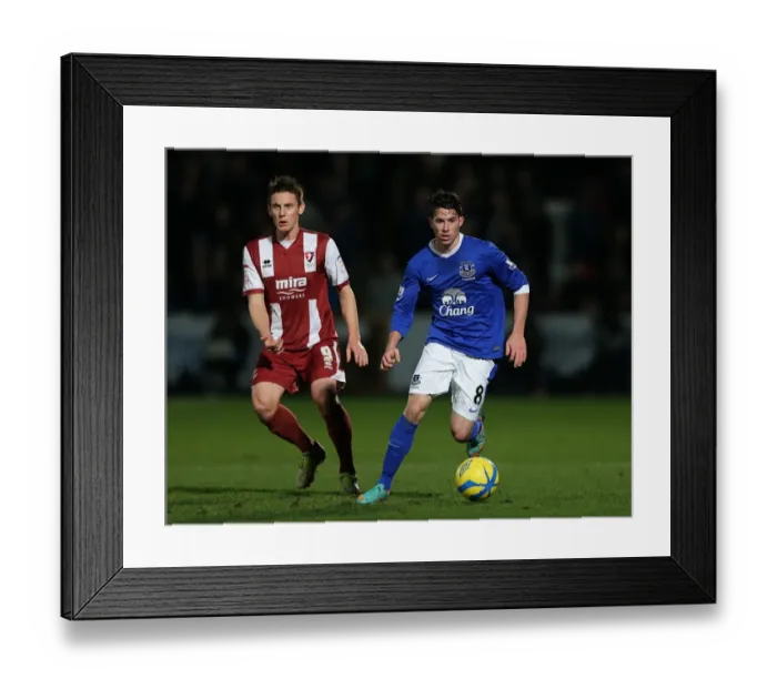 Framed Print : Everton's Bryan Oviedo Leads Charge in FA Cup Thrashing of Cheltenham Town (5-1) Framed Print : Everton's Bryan Oviedo Leads Charge in FA Cup Thrashing of Cheltenham Town (5-1)