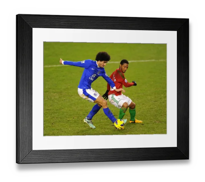 Framed Print : Battle for the Ball: Fellaini vs. de Guzman - Everton vs. Swansea City, Premier League Rivalry (12-01-2013) Framed Print : Battle for the Ball: Fellaini vs. de Guzman - Everton vs. Swansea City, Premier League Rivalry (12-01-2013)