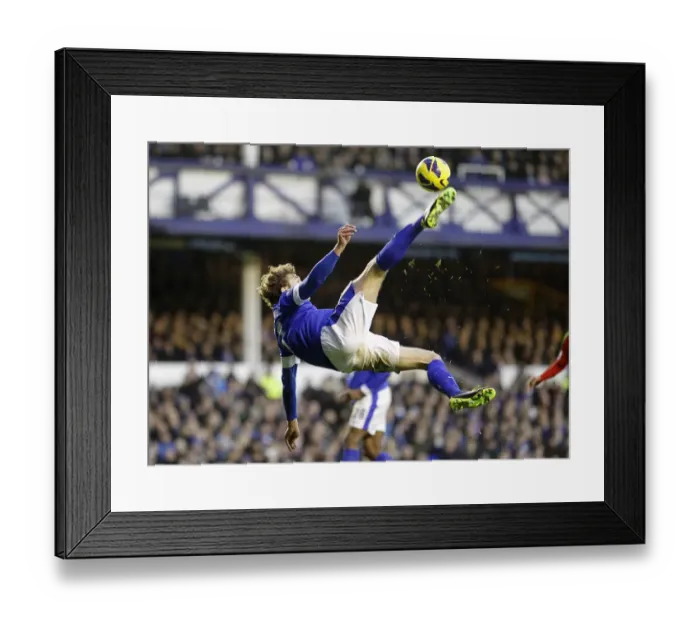 Framed Print : Jelavic's Bicycle Kick: A Thrilling Moment from Everton vs Swansea City (0-0, Goodison Park, January 12, 2013) Framed Print : Jelavic's Bicycle Kick: A Thrilling Moment from Everton vs Swansea City (0-0, Goodison Park, January 12, 2013)