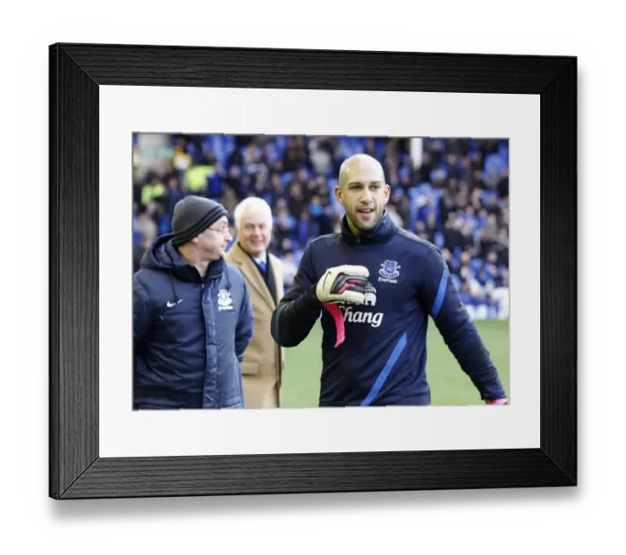 Framed Print : Tim Howard's Unyielding Performance: Everton vs Swansea City Stalemate (0-0), Barclays Premier League, Goodison Park (12-01-2013) Framed Print : Tim Howard's Unyielding Performance: Everton vs Swansea City Stalemate (0-0), Barclays Premier League, Goodison Park (12-01-2013)