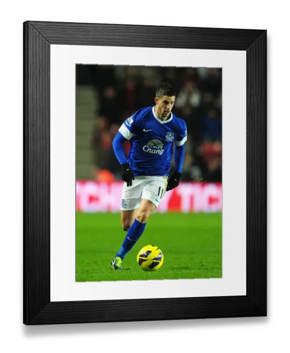 Framed Print : Stalemate at St. Mary's: Kevin Mirallas Defensive Leadership in Everton's 0-0 Draw vs. Southampton (21-01-2013) Framed Print : Stalemate at St. Mary's: Kevin Mirallas Defensive Leadership in Everton's 0-0 Draw vs. Southampton (21-01-2013)