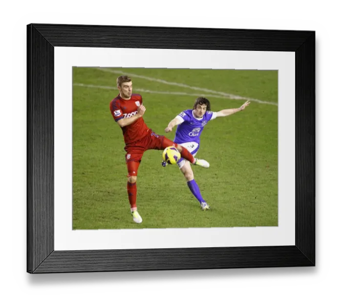 Framed Print : Barclays Premier League - Everton v West Bromwich Albion - Goodison Park