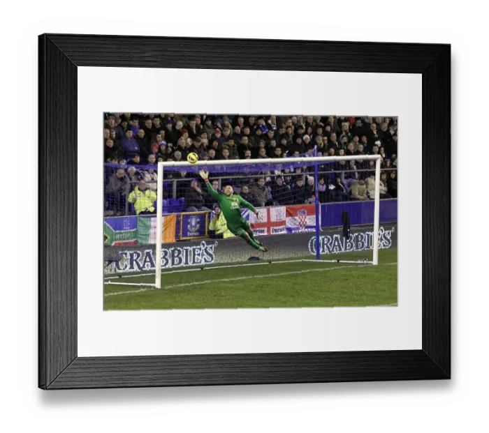 Framed Print : Everton's Tim Howard: A Spectacular Save Secures a 2-1 Victory Over West Bromwich Albion (BPL 2013) Framed Print : Everton's Tim Howard: A Spectacular Save Secures a 2-1 Victory Over West Bromwich Albion (BPL 2013)