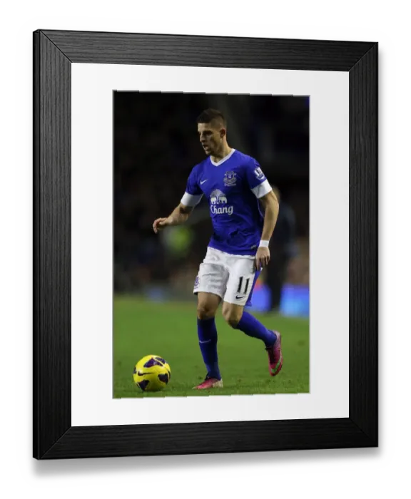 Framed Print : Kevin Mirallas Scores the Thrilling Winner: Everton 2-1 West Bromwich Albion (Barclays Premier League, Goodison Park, 30-01-2013) Framed Print : Kevin Mirallas Scores the Thrilling Winner: Everton 2-1 West Bromwich Albion (Barclays Premier League, Goodison Park, 30-01-2013)