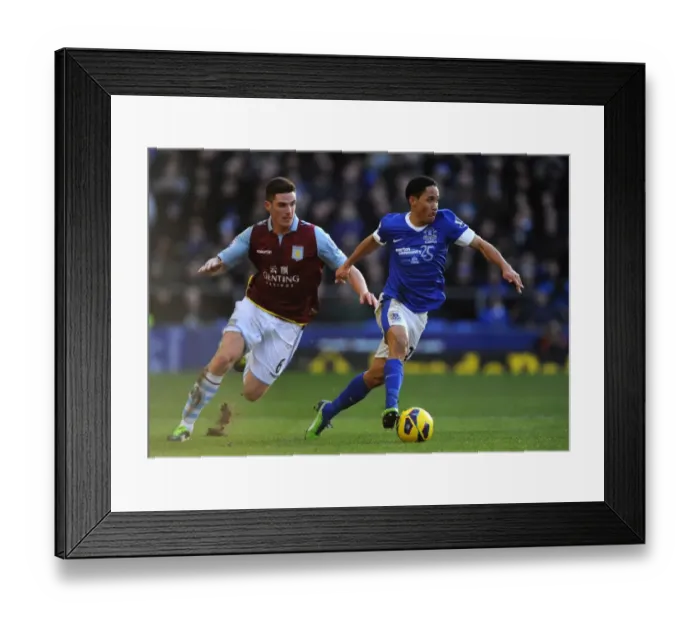 Framed Print : Thrilling 3-3 Draw: Pienaar vs Clark at Goodison Park - Everton vs Aston Villa (Barclays Premier League, 02-02-2013) Framed Print : Thrilling 3-3 Draw: Pienaar vs Clark at Goodison Park - Everton vs Aston Villa (Barclays Premier League, 02-02-2013)