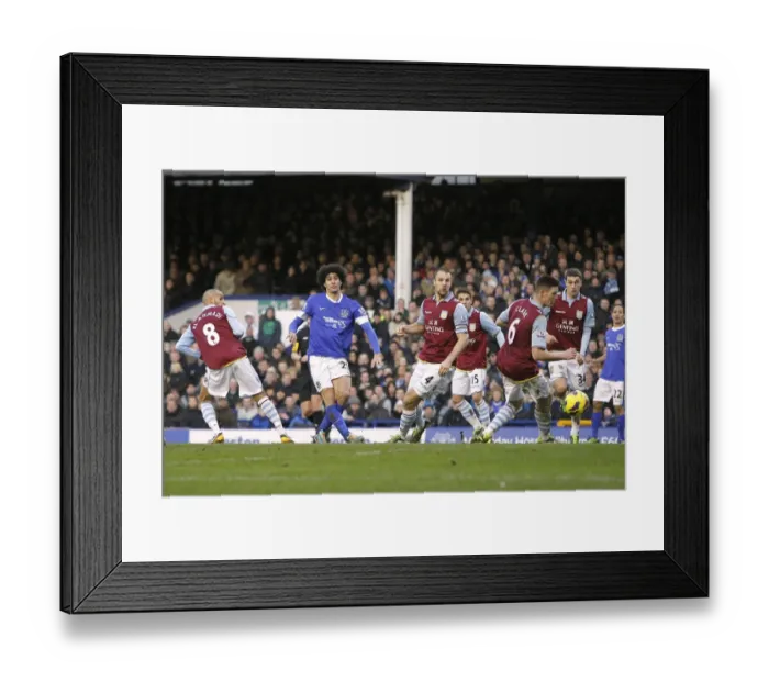 Framed Print : Marouane Fellaini's Dramatic Equalizer: Everton 3-3 Aston Villa (02-02-2013) Framed Print : Marouane Fellaini's Dramatic Equalizer: Everton 3-3 Aston Villa (02-02-2013)