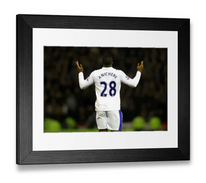 Framed Print : Victor Anichebe's FA Cup Fifth Round Goal Celebration vs Oldham Athletic (Everton 2013) Framed Print : Victor Anichebe's FA Cup Fifth Round Goal Celebration vs Oldham Athletic (Everton 2013)