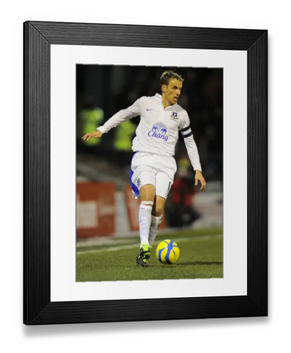 Framed Print : Phil Neville Faces Off in FA Cup Fifth Round Clash: Everton vs Oldham Athletic at Boundary Park Framed Print : Phil Neville Faces Off in FA Cup Fifth Round Clash: Everton vs Oldham Athletic at Boundary Park