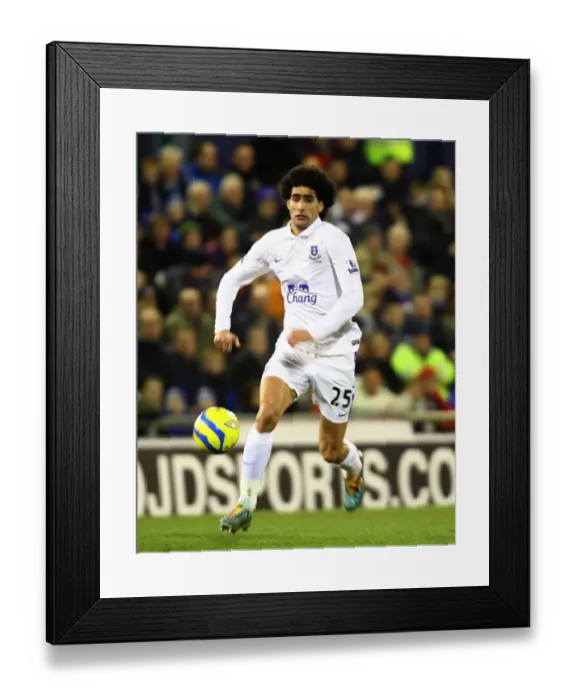 Framed Print : FA Cup Fifth Round Drama: Marouane Fellaini's Epic Performance for Everton vs. Oldham Athletic Framed Print : FA Cup Fifth Round Drama: Marouane Fellaini's Epic Performance for Everton vs. Oldham Athletic