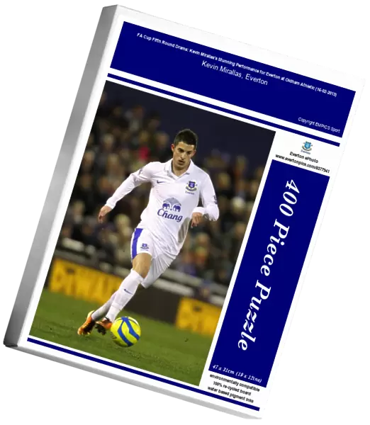 FA Cup Fifth Round Drama: Kevin Mirallas's Stunning Performance for Everton at Oldham Athletic (16-02-2013)