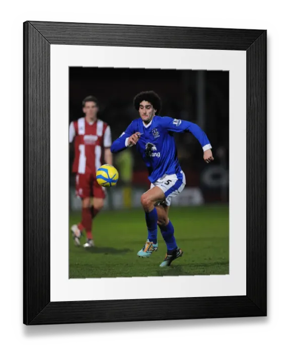 Framed Print : Marouane Fellaini's Five-Goal Blitz: Everton Crushes Cheltenham Town in FA Cup Third Round (07-01-2013) Framed Print : Marouane Fellaini's Five-Goal Blitz: Everton Crushes Cheltenham Town in FA Cup Third Round (07-01-2013)