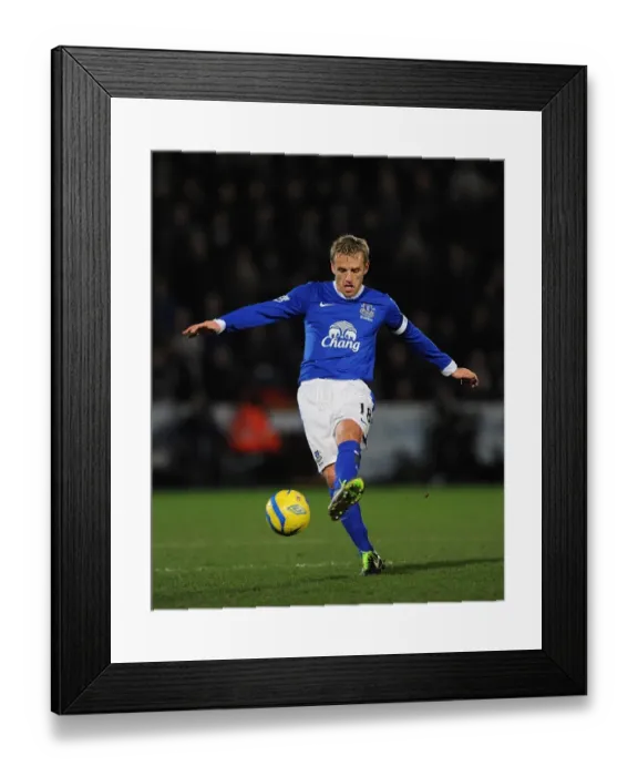 Framed Print : Five-Goal Phil: Neville's Unforgettable Night as Everton Crush Cheltenham Town in FA Cup (07-01-2013) Framed Print : Five-Goal Phil: Neville's Unforgettable Night as Everton Crush Cheltenham Town in FA Cup (07-01-2013)