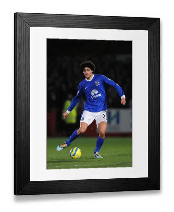 Framed Print : Marouane Fellaini's Brace: Everton's Dominant 5-1 FA Cup Win over Cheltenham Town (January 7, 2013) Framed Print : Marouane Fellaini's Brace: Everton's Dominant 5-1 FA Cup Win over Cheltenham Town (January 7, 2013)