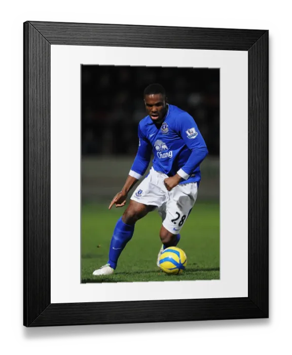 Framed Print : Victor Anichebe's FA Cup Hat-Trick: Everton Crushes Cheltenham Town 5-1 (07-01-2013) Framed Print : Victor Anichebe's FA Cup Hat-Trick: Everton Crushes Cheltenham Town 5-1 (07-01-2013)