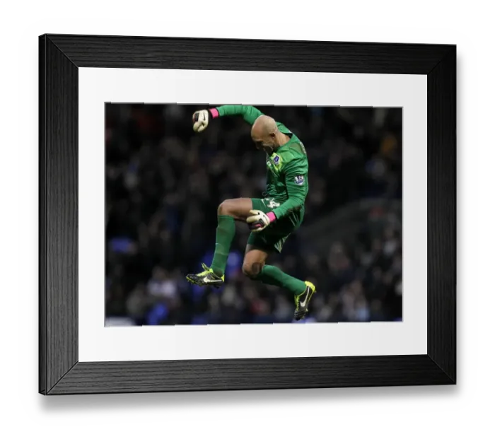 Framed Print : Everton's Tim Howard and Johnny Heitinga: A Jubilant Moment in FA Cup Fourth Round Victory (26-01-2013) Framed Print : Everton's Tim Howard and Johnny Heitinga: A Jubilant Moment in FA Cup Fourth Round Victory (26-01-2013)