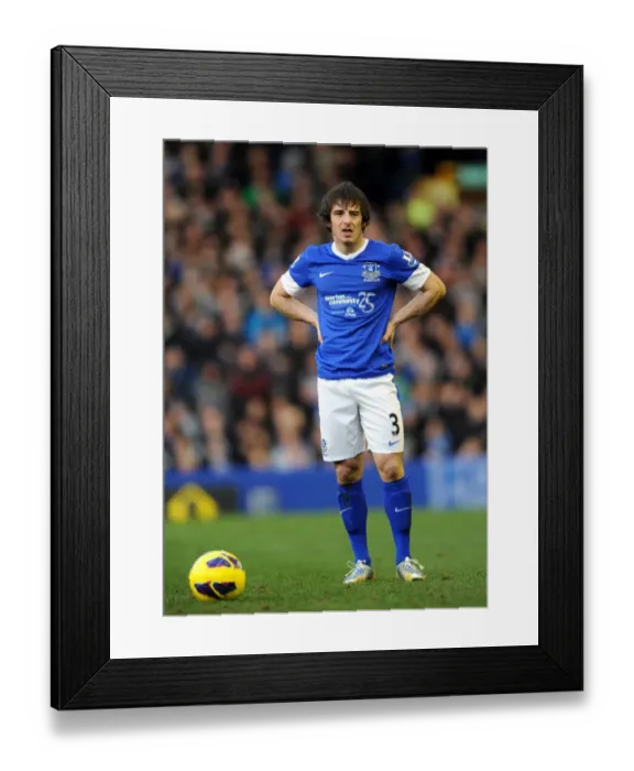 Framed Print : Leighton Baines Thrilling Performance: Everton vs Aston Villa's Unforgettable 3-3 Draw at Goodison Park (02-02-2013) Framed Print : Leighton Baines Thrilling Performance: Everton vs Aston Villa's Unforgettable 3-3 Draw at Goodison Park (02-02-2013)