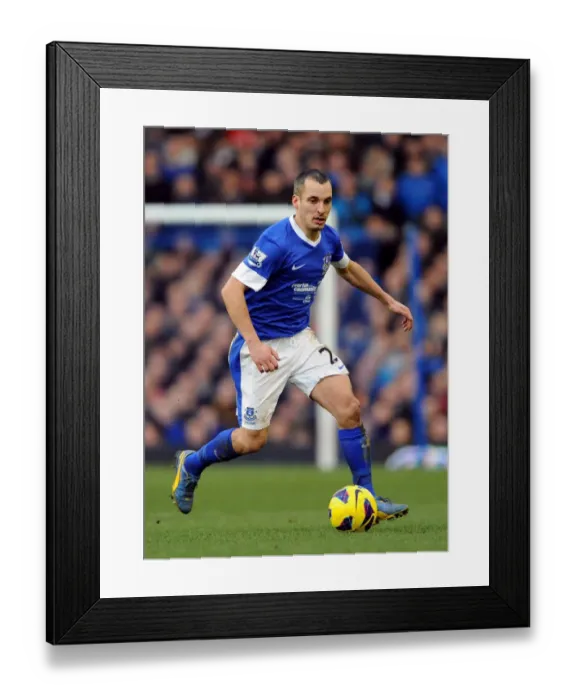 Framed Print : Thrilling 3-3 Draw: Leon Osman's Leading Performance for Everton vs Aston Villa (Goodison Park, 02-02-2013) Framed Print : Thrilling 3-3 Draw: Leon Osman's Leading Performance for Everton vs Aston Villa (Goodison Park, 02-02-2013)