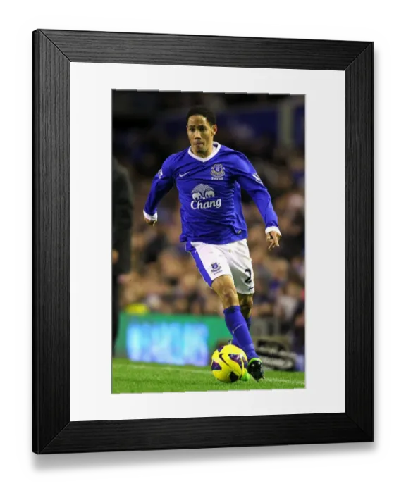 Framed Print : Steven Pienaar's Christmas Miracle: Everton's Thrilling 2-1 Victory Over Wigan Athletic (December 26, 2012, Goodison Park)