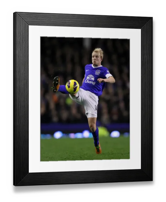 Framed Print : Naismith's Stalemate: Everton vs. Arsenal in the Premier League (November 28, 2012, Goodison Park)