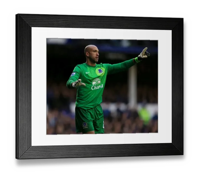 Framed Print : Tim Howard's Epic Duel: Everton vs Liverpool, 2012-10-28 - Everton 2-2 Liverpool (Barclays Premier League) Framed Print : Tim Howard's Epic Duel: Everton vs Liverpool, 2012-10-28 - Everton 2-2 Liverpool (Barclays Premier League)