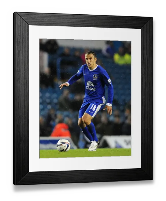 Framed Print : Phil Neville Rallies Everton in Capital One Cup Battle at Elland Road: Leeds United vs. Everton (September 25, 2012) Framed Print : Phil Neville Rallies Everton in Capital One Cup Battle at Elland Road: Leeds United vs. Everton (September 25, 2012)