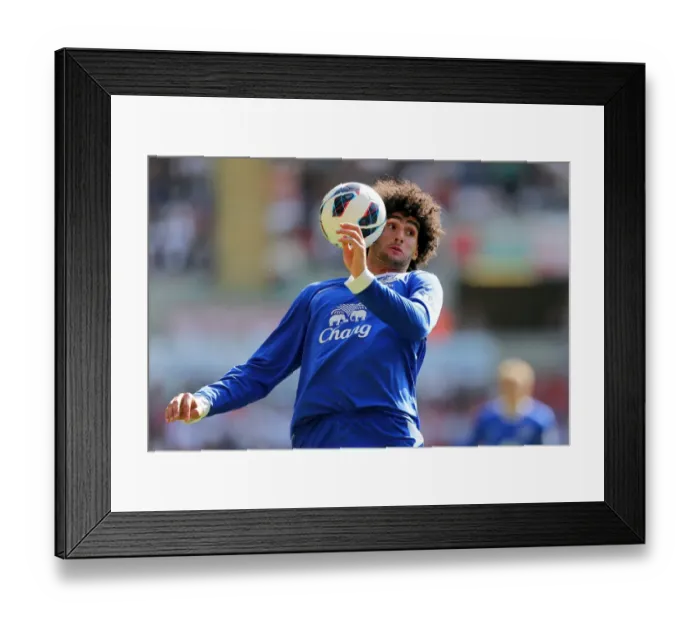 Framed Print : Marouane Fellaini's Brilliant Performance Leads Everton to 3-0 Victory over Swansea City (September 22, 2012) Framed Print : Marouane Fellaini's Brilliant Performance Leads Everton to 3-0 Victory over Swansea City (September 22, 2012)