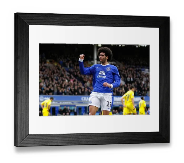 Framed Print : Marouane Fellaini's Thrilling Goal: Everton's Triumph Over Reading (3-1, Barclays Premier League, Goodison Park, 02-03-2013) Framed Print : Marouane Fellaini's Thrilling Goal: Everton's Triumph Over Reading (3-1, Barclays Premier League, Goodison Park, 02-03-2013)