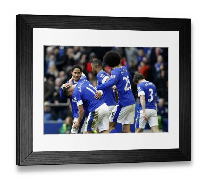 Framed Print : Everton's Double Delight: Steven Pienaar Scores Brace in 3-1 Victory Over Reading (02-03-2013, Goodison Park) Framed Print : Everton's Double Delight: Steven Pienaar Scores Brace in 3-1 Victory Over Reading (02-03-2013, Goodison Park)