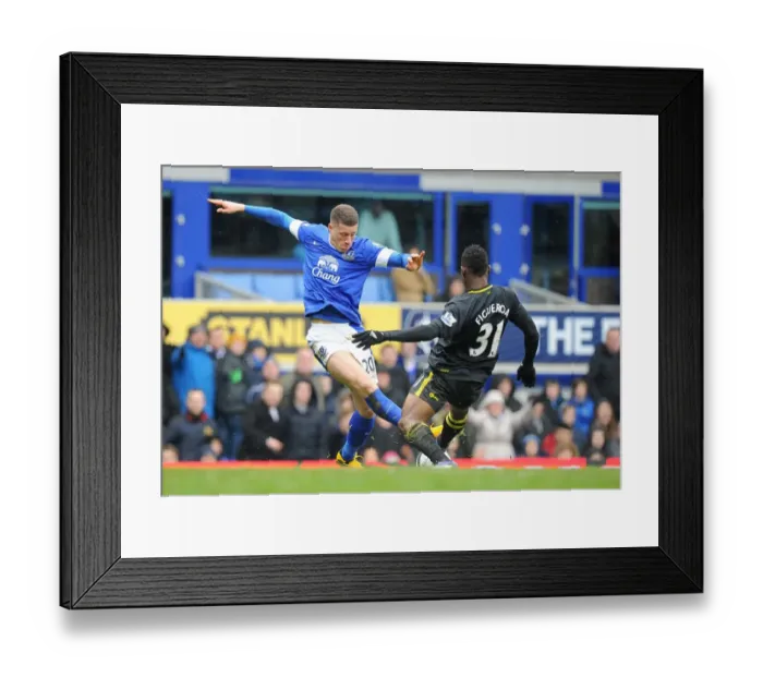 Framed Print : Battling for FA Cup Supremacy: Ross Barkley vs. Maynor Figueroa (Everton vs. Wigan Athletic, Quarterfinals, Goodison Park, 09-03-2013) Framed Print : Battling for FA Cup Supremacy: Ross Barkley vs. Maynor Figueroa (Everton vs. Wigan Athletic, Quarterfinals, Goodison Park, 09-03-2013)