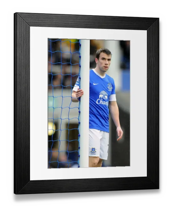 Framed Print : Wigan Athletic's Upset: Seamus Coleman and Everton's FA Cup Quarterfinal Defeat at Goodison Park (9-3-2013) Framed Print : Wigan Athletic's Upset: Seamus Coleman and Everton's FA Cup Quarterfinal Defeat at Goodison Park (9-3-2013)