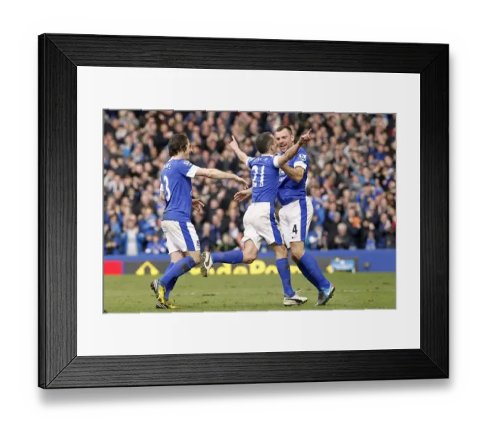 Framed Print : Osman's Stunner: Everton Takes 2-0 Lead Over Manchester City (Goodison Park, 16-03-2013) Framed Print : Osman's Stunner: Everton Takes 2-0 Lead Over Manchester City (Goodison Park, 16-03-2013)