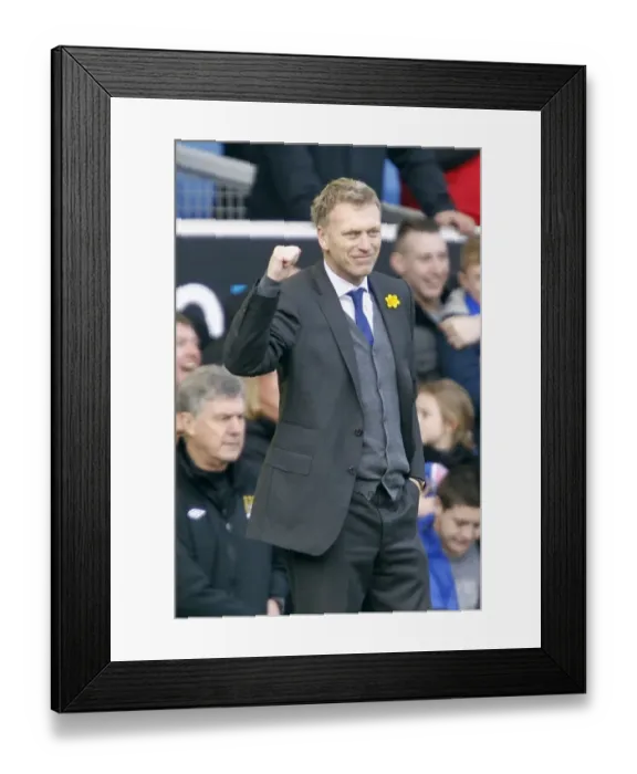 Framed Print : David Moyes Everton Celebrate Second Goal Against Manchester City (16-03-2013) Framed Print : David Moyes Everton Celebrate Second Goal Against Manchester City (16-03-2013)