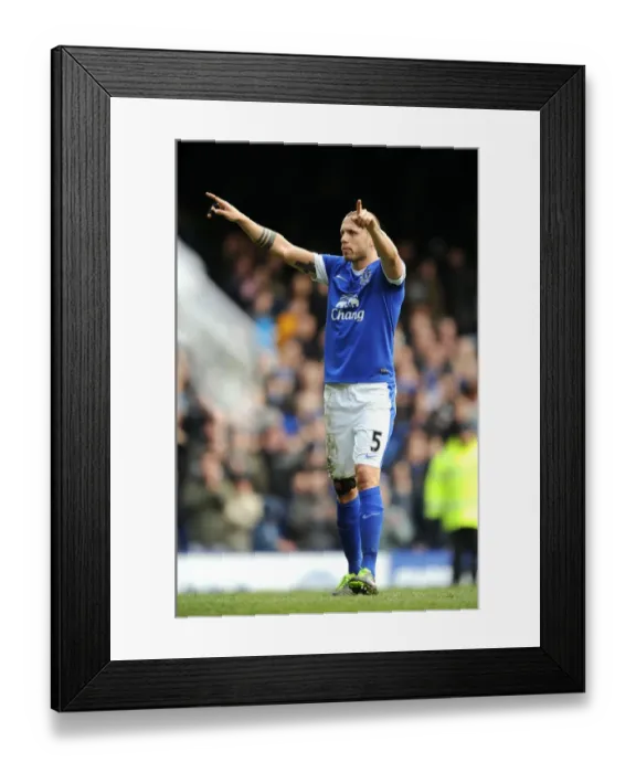 Framed Print : Johnny Heitinga's Glorious Moment: Everton's Victory Over Manchester City (16-03-2013) Framed Print : Johnny Heitinga's Glorious Moment: Everton's Victory Over Manchester City (16-03-2013)