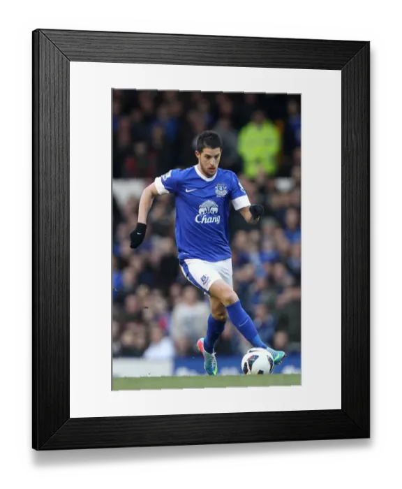 Framed Print : Kevin Mirallas's Strike: Everton's Triumph Over Stoke City in the Barclays Premier League (March 30, 2013, Goodison Park) Framed Print : Kevin Mirallas's Strike: Everton's Triumph Over Stoke City in the Barclays Premier League (March 30, 2013, Goodison Park)