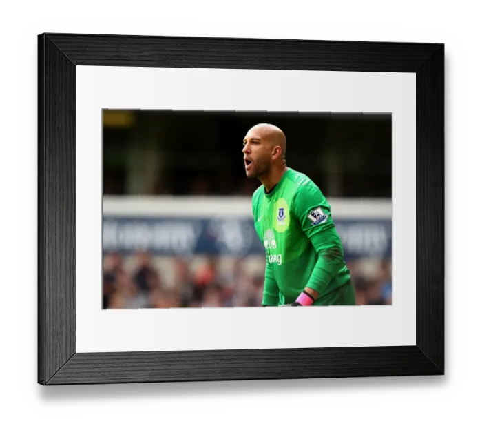 Framed Print : Tim Howard's Epic Save: Tottenhotspur vs. Everton (2013) - A 2-2 Draw at White Hart Lane Framed Print : Tim Howard's Epic Save: Tottenhotspur vs. Everton (2013) - A 2-2 Draw at White Hart Lane