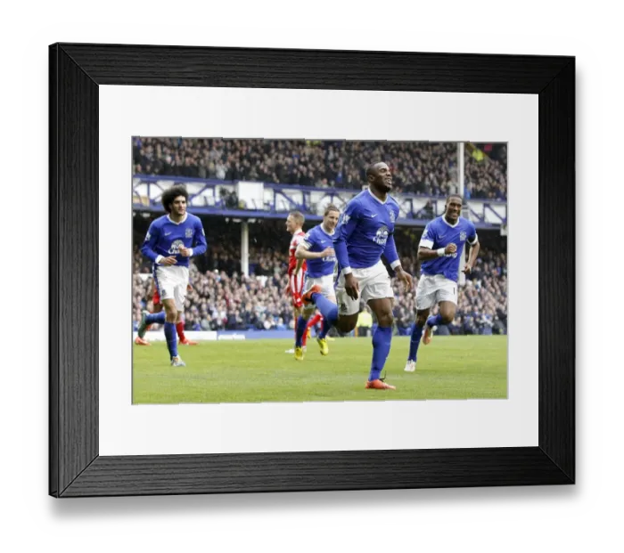 Framed Print : Anichebe Scores Everton's Second Goal: Everton 2-0 Queens Park Rangers (April 13, 2013) Framed Print : Anichebe Scores Everton's Second Goal: Everton 2-0 Queens Park Rangers (April 13, 2013)