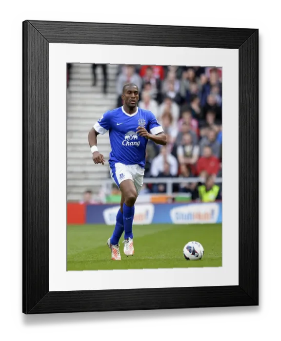 Framed Print : Sylvain Distin and Everton Face Off Against Sunderland at Stadium of Light (April 20, 2013): A Tight 1-0 Loss Framed Print : Sylvain Distin and Everton Face Off Against Sunderland at Stadium of Light (April 20, 2013): A Tight 1-0 Loss