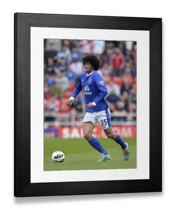 Framed Print : Marouane Fellaini's Leadership in Defeat: Everton at Stadium of Light vs. Sunderland (0-1, April 2013) Framed Print : Marouane Fellaini's Leadership in Defeat: Everton at Stadium of Light vs. Sunderland (0-1, April 2013)