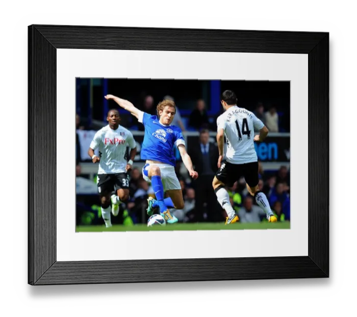 Framed Print : Jelavic vs. Karagounis: Everton's Edge in a Tight 1-0 Victory over Fulham (Barclays Premier League, 2013) Framed Print : Jelavic vs. Karagounis: Everton's Edge in a Tight 1-0 Victory over Fulham (Barclays Premier League, 2013)