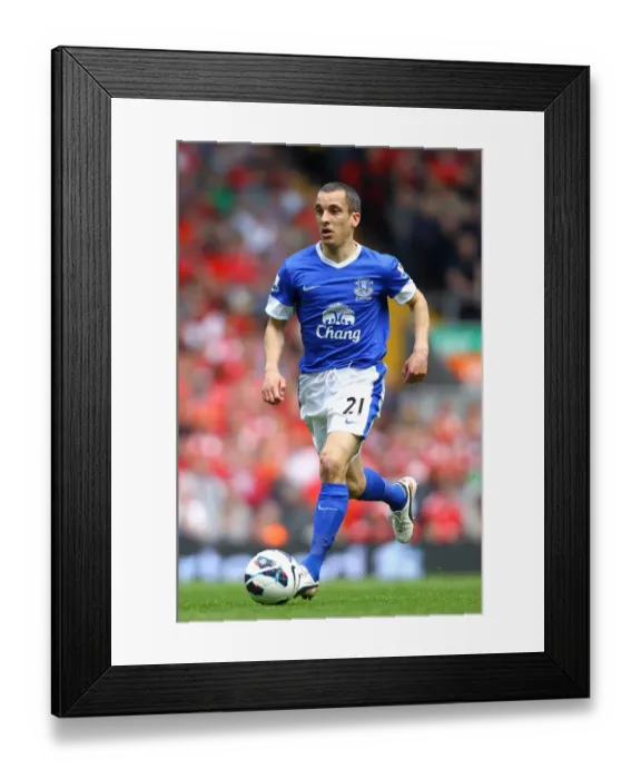 Framed Print : 05-05-2013: Liverpool vs. Everton - A 0-0 Rivalry Stalemate at Anfield Featuring Leon Osman Framed Print : 05-05-2013: Liverpool vs. Everton - A 0-0 Rivalry Stalemate at Anfield Featuring Leon Osman