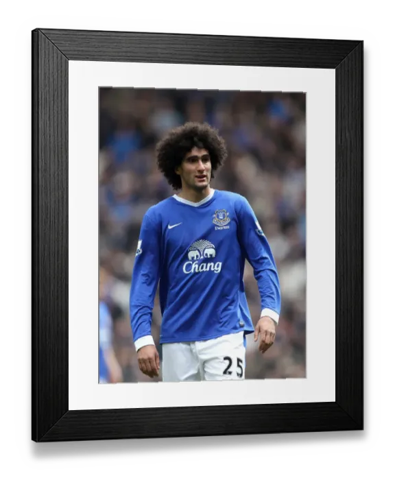 Framed Print : Marouane Fellaini's Game-Winning Stunner: Everton 1-0 Fulham (Premier League, Goodison Park, 27-04-2013) Framed Print : Marouane Fellaini's Game-Winning Stunner: Everton 1-0 Fulham (Premier League, Goodison Park, 27-04-2013)