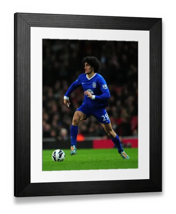 Framed Print : Determined Fellaini: 0-0 Stalemate at Emirates Against Arsenal (April 16, 2013) Framed Print : Determined Fellaini: 0-0 Stalemate at Emirates Against Arsenal (April 16, 2013)