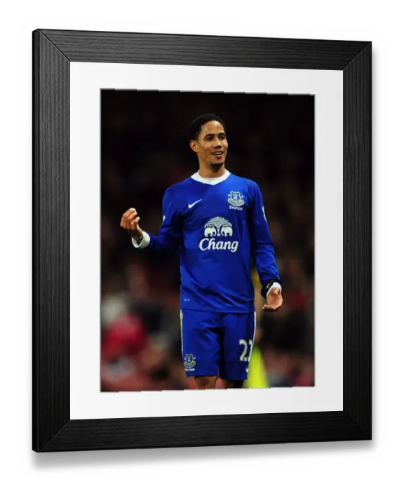 Framed Print : Steven Pienaar at Emirates Stadium: 0-0 Stalemate Between Arsenal and Everton, Barclays Premier League, April 16, 2013 Framed Print : Steven Pienaar at Emirates Stadium: 0-0 Stalemate Between Arsenal and Everton, Barclays Premier League, April 16, 2013